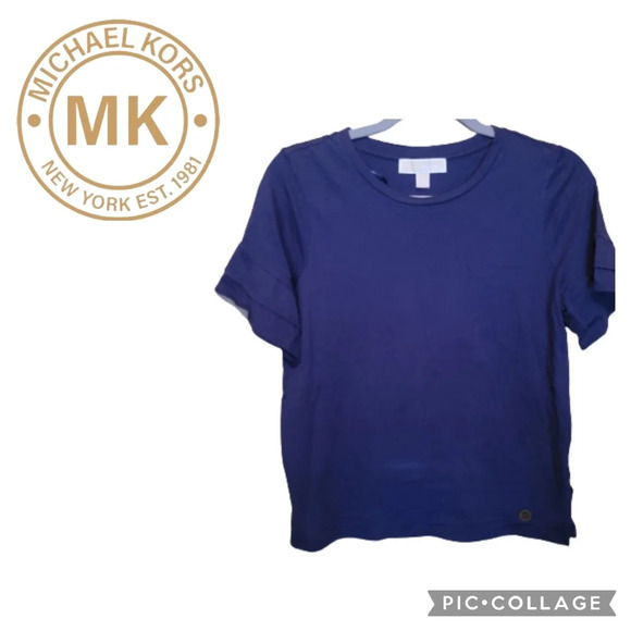 Michael Michael Kors  navy tee - Picture 1 of 5